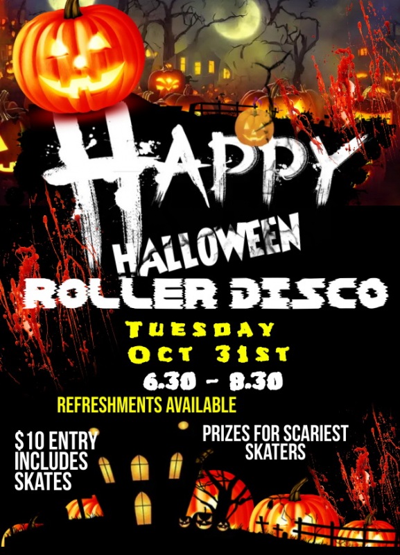 Halloween Roller Disco - Fundraiser 
